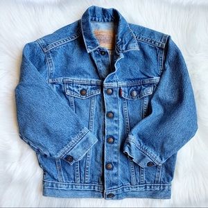 Levi Strauss & Co. Kid’s Denim Trucker Jacket Sz 7